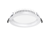 LED-Downlight 25W 2250lm 90° Loch Ø160-170mm IP54 A:190mm DALI/Push Dim