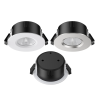 LED-Einbauspot 10W, 36°, (A:Ø100-Loch: Ø90), 1150lm, 3000K, CRI80, IP65, Ph.Dim ws
