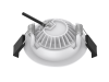 LED-Einbauspot 10W, 36°, (A:Ø115-Loch: Ø90), 800lm, 30-40-5000K, CRI90, IP54, Ph.Dim ws
