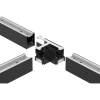 T-Verbinder zu Salt schwarz, IP20