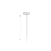Pendel-Set SALT, inkl. Deckenbaldachin weiss, L=1.5m