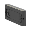 LED-Wandleuchte 2x30°, 10W, 30/40/5700K, CRI80, Ein/Aus, IP65, anthrazit