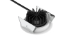 Ring LED-Einbauspot 8W, 36°, (A:Ø95-Loch: Ø80), 680lm, CRI90, IP54, TRIDONIC ,Ph.Dim ws