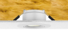 360 LED-Einbauspot, 8W, 36°, (A:Ø90-Loch: Ø68-83), 500lm, CRI90, IP54, TRIDONIC, DALI