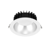 LED-Downlight 18W, 80°, (A:Ø145-Loch:Ø125-135), 2000-2250lm, 30/40/5700K, CRI80, IP54, On/Off ws