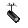 3-Ph Strahler VIBE 10W Fixoptik, 15°/24°/36°/60°, CRI97, 1000lm, DimOnBody, Baldachin Einbaubau sz