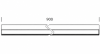 LED Balkenleuchte 14-25W 3000/4000/5000K 3500lm 900mm DALI/PushDim ws