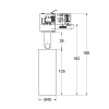1-Ph Strahler MINI 6W, 15-50°, CRI90, 500lm, ON/OFF sz