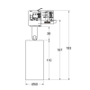1-Ph Strahler MINI 10W, 15-50°, CRI90, 850lm, Ph.Dim sz