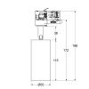 1-Ph Strahler MINI 12W, 15-50°, CRI90, 1050lm, Ph.Dim ws