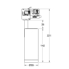3-Ph Strahler VIBE 10W, 8-50°, CRI97, 450lm, Ph.Dim ws