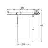 3-Ph Strahler VIBE 30W, 15-60°, CRI97, 2500lm, Ph.Dim ws
