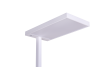 Stehleuchte Arcus 80W, 4320lm indirekt, 2880lm direkt, 30/40/6000K, ButtonDim/TouchDim