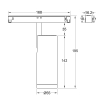 48V Strahler 12W, Ra97, 490lm, 8-50°, sz