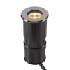 Bodeneinbauleuchte Steelo 0.9W, 15°/16°/36° Abstrahlwinkel, Ø45, 40lm, CRI90, IP65/67