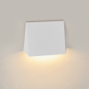 LED-Wandleuchte STEEP 11W, 2700/3000K umschaltbar, Ph.Dim, weiss