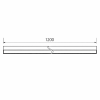LED Balkenleuchte V2 20-35W 3000/4000/5000K 5200lm 1330mm ON/OFF ws