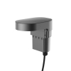 LED Pollerleuchte anthrazit, L=750mm, 12W 3000K, Abstrahlung 60° asymetrisch, CRI80, Ein/Aus, IP65