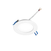 LED Deckenstrahler Flat 9W, 110°, (A:Ø120-Loch:Ø100), 30-5500K, 800lm, CRI80, IP44, DALI/PushDim ws