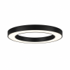 Anbauleuchte RING 900 schwarz, Mikroprisma, 55/75/90W, 3000/4000K, IP20, DALI-ERGOdim ready