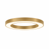 Anbauleuchte RING 900 gold, Mikroprisma, 55/75/90W, 3000/4000K, IP20, DALI-ERGOdim ready