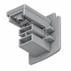XTS 41- Endkappe, grau