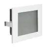 Wandeinbauleuchte Box Asym LED 1.2W 90lm IP44 3000K