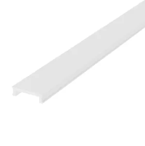 Abdeckung opal - 17,5x7 FLAT/ECK