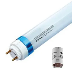 LED-Röhren 44cm G13 (436mm) 8W 1040lm CRI80 OPAL KVG & VVG 4000K (für Spiegelschrank)