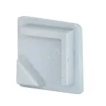 Endkappe Kunststoff ECKIG - Corner 16