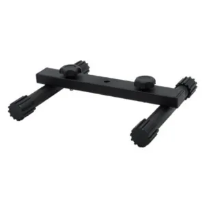 H-Stand-Fuss individuell montierbar an Flutlichtstrahler (115mm)