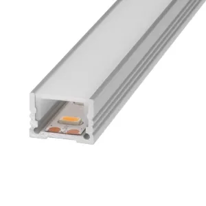 LED-Aluminiumprofil Bologna Flach 18,4x13mm - 5m