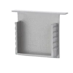 Endkappe Basic 35 für U-Profil mit Kragen