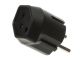 Fixadapter SchuKo Konturenstecker – T13 Schwarz