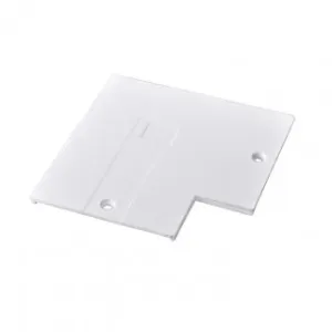 Abdeckplatte für L-Verbinder, weiss oder schwarz