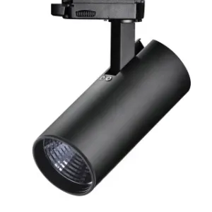 Stromschienen-Strahler RISP 12 W, 3-Phasen, schwarz