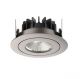 LED-Einbauspot+Ring 8W 36° 765lm CRI90 IP54 alu DALI
