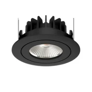 Ring LED-Einbauspot 8W 36° 680lm CRI90 IP54 Ph.-dim 2700K sz
