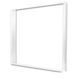 Aufbaurahmen weiß RAL 9016 für LED-Panel 625x625