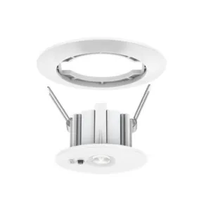 Einbau Sicherheitsleuchte Flächenoptik ws 3W 240lm IP20 AKKU 3h