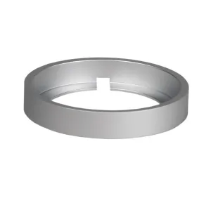 Aufbauring silber Möbelleuchte