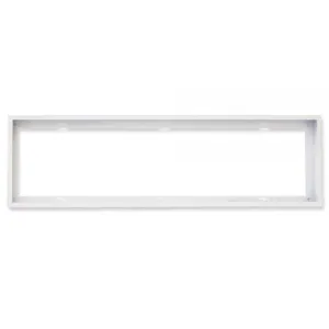Aufbaurahmen weiss für LED PANEL 30x120cm, Schnellmontage