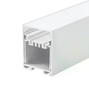 Aluminiumprofil FLORENZ 40x50mm weiss oder schwarz - bis 5m am Stück