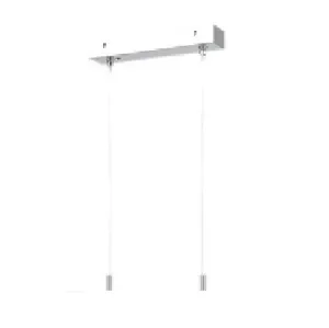 Pendelset weiss für Rettungszeichenleuchte, Masse max: 1500mm