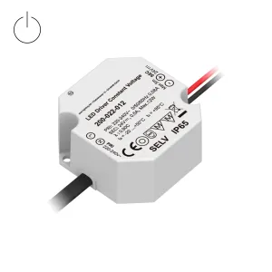 LED-Netzteil ON/OFF 12W 24V IP65 - L50xB48xH24mm