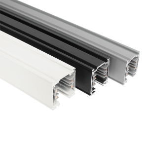 3-Phasen 3m Stromschiene schwarz/weiss/silber - IVELA - Made in Italy