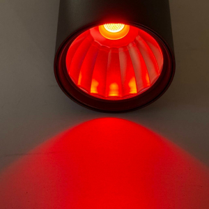 3-Ph Strahler 20W >600lm Reflector DALI ROT sz