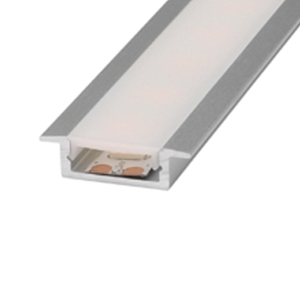 LED Aluminiumprofil FLAT.KRAGEN - 17,5x7mm