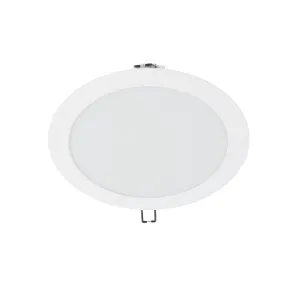 LED Deckenstrahler Flat 10W 1000lm CRI90 Loch-Ø90-95mm Ph.-Dim 3000K IP54