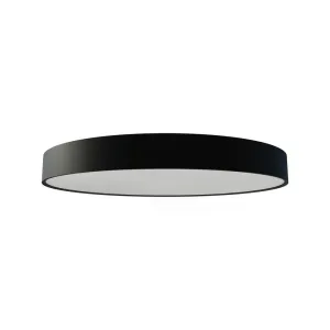 Ledeshi LED MODUDISC schwarz, Mikroprisma, 17/22/30W, 3000/4000K, IP20, Ø450mm, DALI